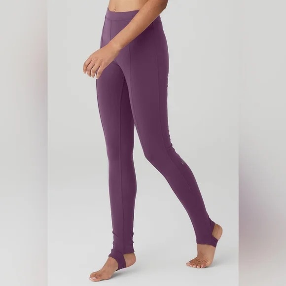 ALO Yoga Plum High-Waist Leggings - Picture 3 of 3